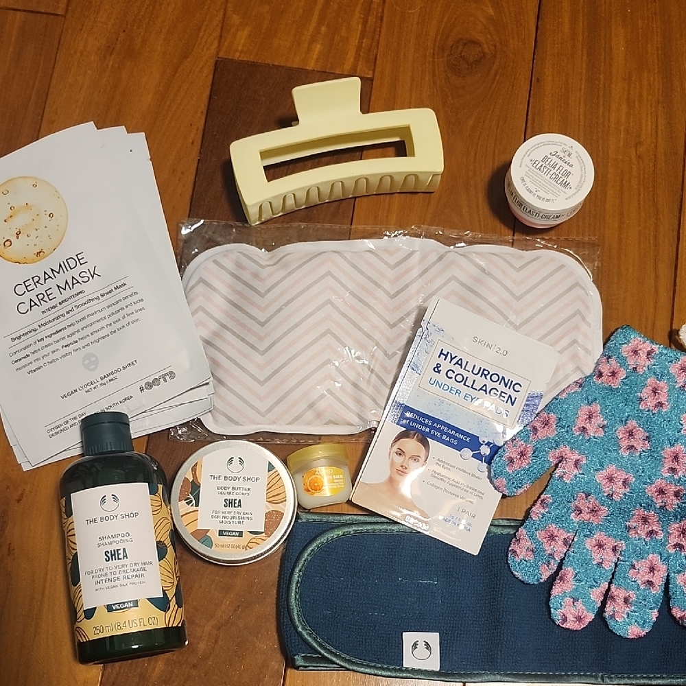The Body Shop And Other Skincare Product Bundle